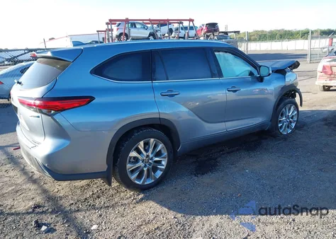 2021 Toyota Highlander Hybrid Limited из США, поврежденный, VIN 5TDDBRCH3MS034180